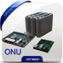 High Performance 4fe ONU, WiFi, VoIP CATV for Option